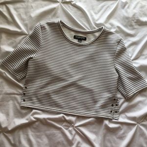Stripped croptop